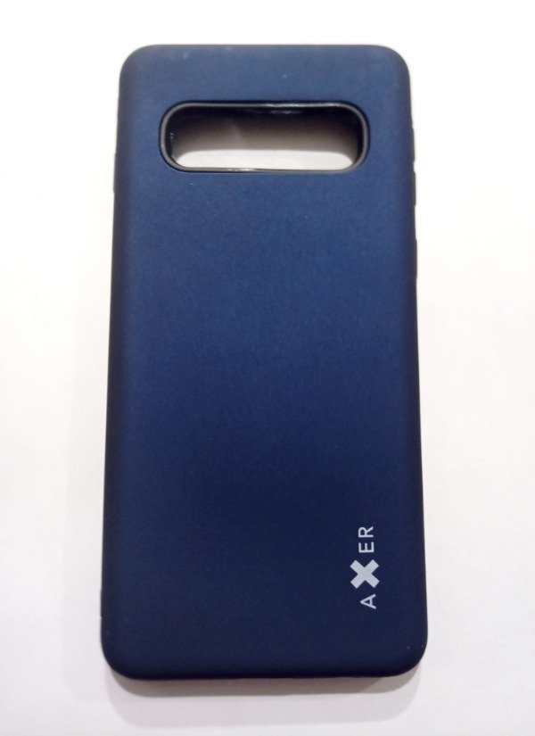 Producto - Funda Azul rígida de alto impacto para Samsung S10