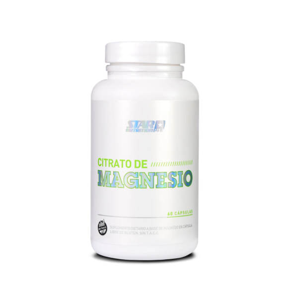 Producto - CITRATO DE MAGNESIO 60 CAPS. - STAR NUTRITION
