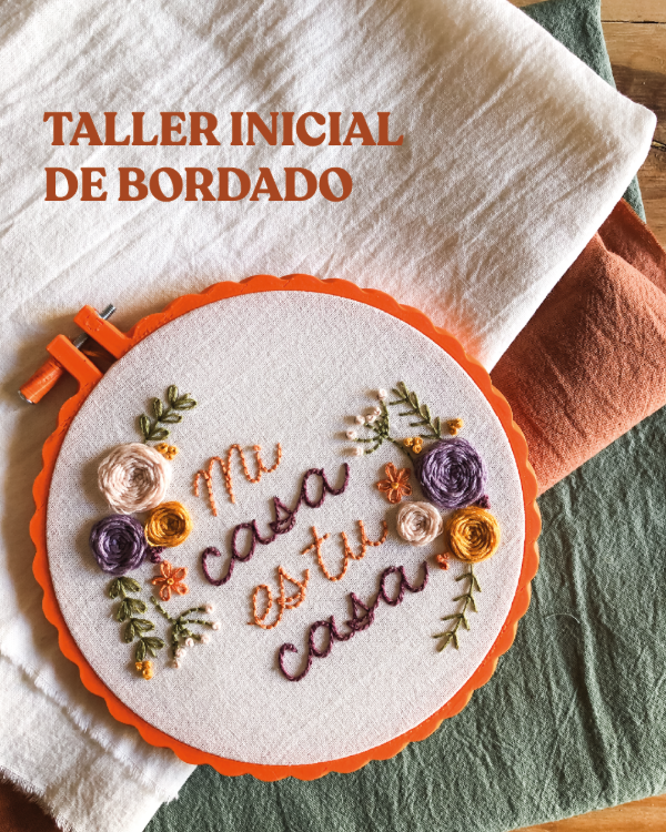 Producto - TALLER INICIAL DE BORDADO