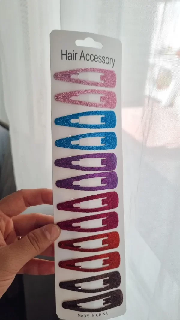 Producto - Tic tac con brillos varios colores medianas