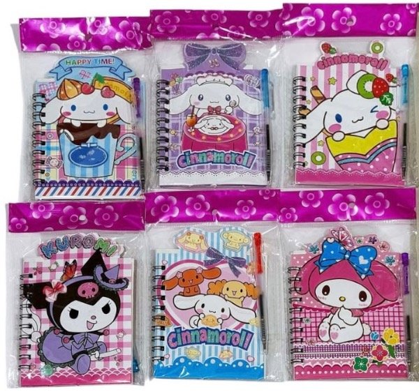 Producto - Mini libretita Kuromi y My Melody