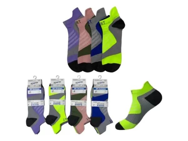 Producto - LL142 - Quikun - Soquetes de Hombre Algodón Sport x Docena - 3