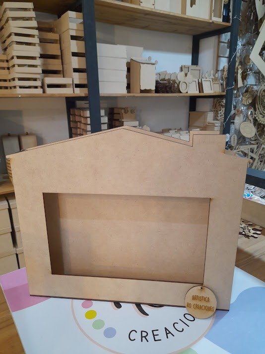 Producto - CAJA CASITA - PORTA CARPETA