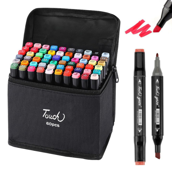 Producto - MARCADORES DOBLE PUNTA X60