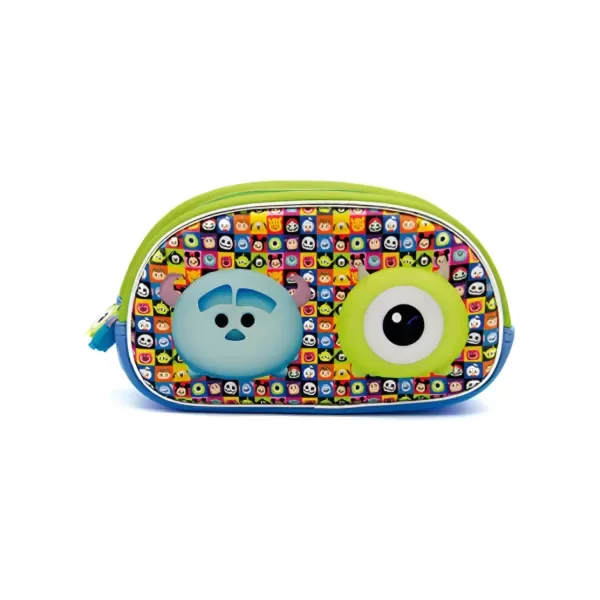 Producto - Cartuchera Canopla Disney Tsum Tsum Monster Inc 3D 2 Cierres