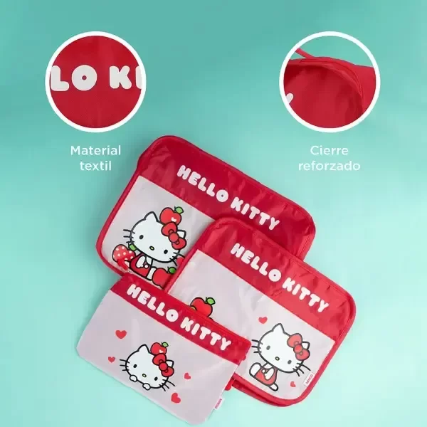 Producto - Organizador Importado Hello Kitty x 3 Miniso - 1