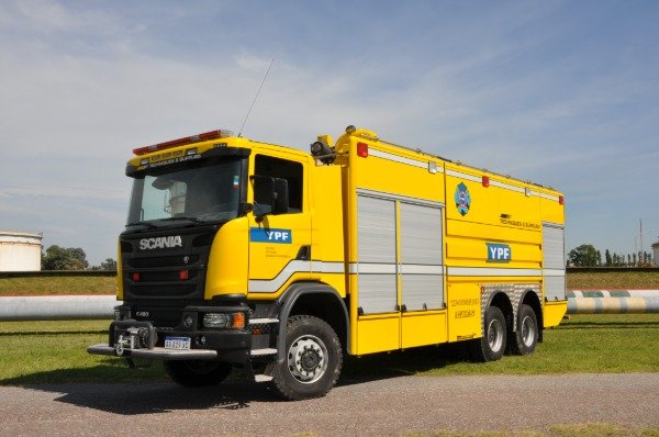 Producto - Autobomba  Modelo WF 10000 1000 CAFS  montada sobre Scania G480