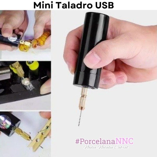 Producto - Mini Taladro c/USB + Mechas