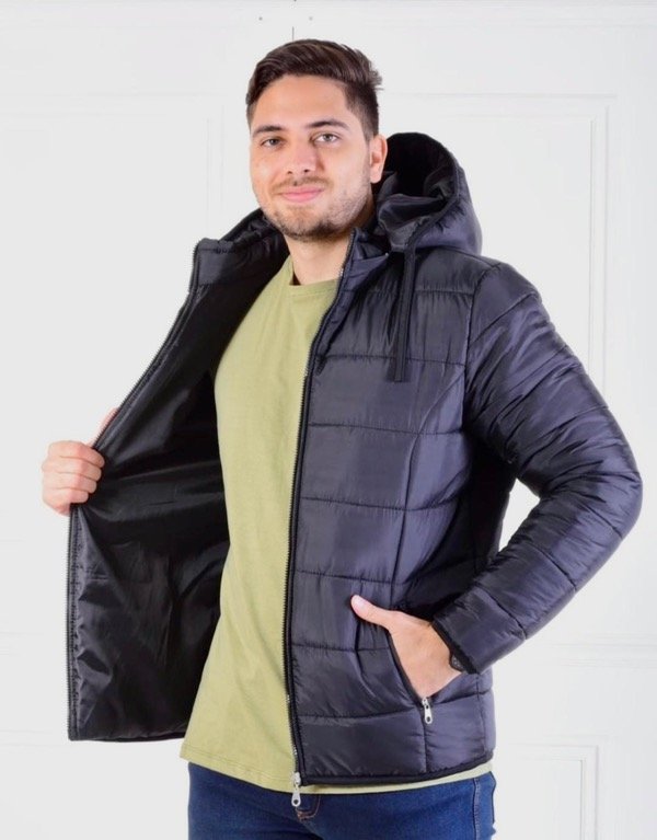 Producto - Campera Inflable cierre/bolsillos