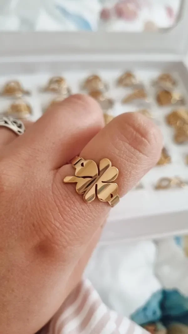 Producto - Anillo trebol completo AD