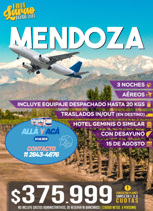 Producto - Mendoza Agosto 2