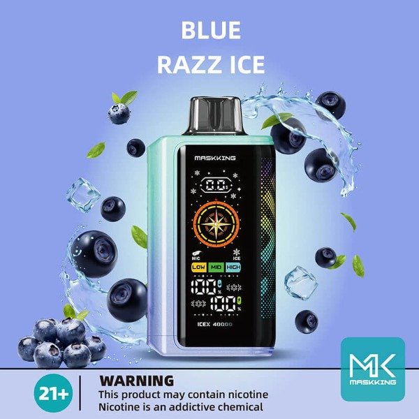 Producto - MK BLUE RAZZ ICE 40000puffs