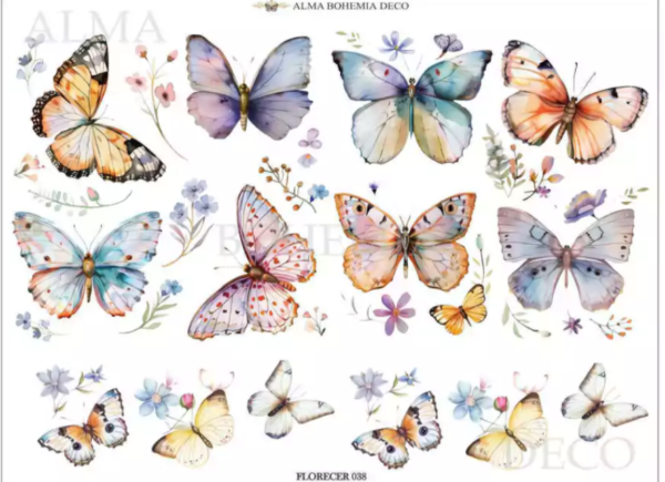 Producto - TRANSFER ALMA BOHEMIA FLOR038