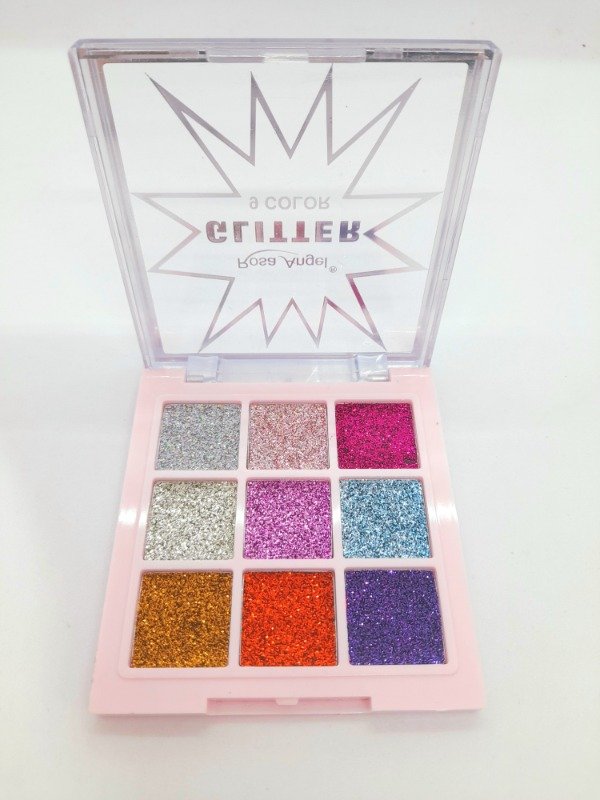 Producto - Rosa Angel GLITTER 9 COLOR 01