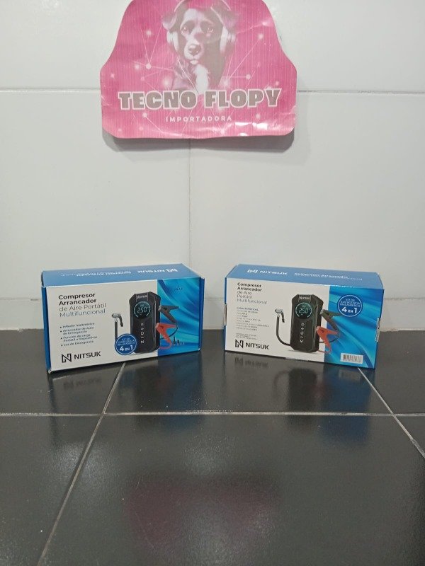 Producto - Compresor arrancador portatil