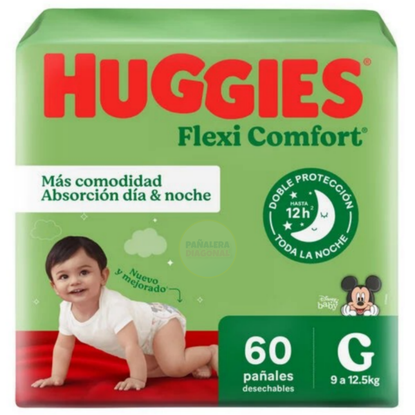 Producto - Pañales Huggies Flexi Comfort G60