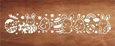 Producto - Stencil 6x20 cm A070