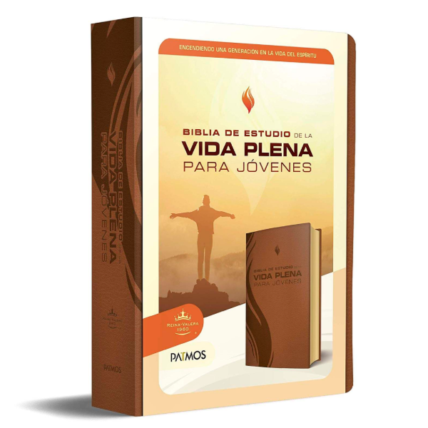 Producto - Biblia De Estudio Vida Plena Para Jóvenes Reina Valera 1960 Marrón