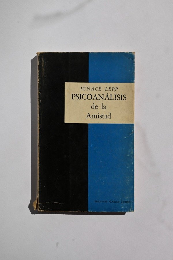 Producto - Psicoanálisis de la amistad