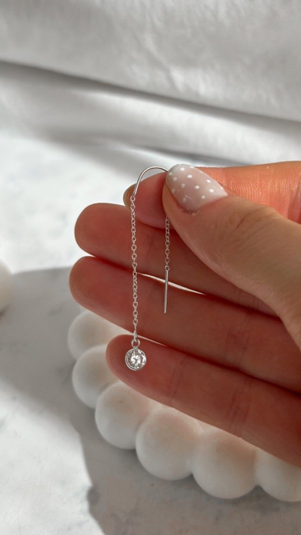 Producto - Aro aguja en U circulo cubic (unidad)