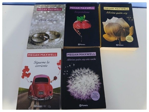 Producto - 5 LIBROS  JUNTOS DE MEGAN MAXWELL