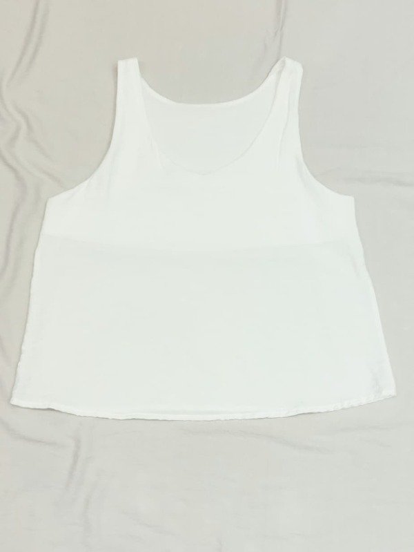 Producto - Musculosa Cuello Reversible Emilia Liso (Art. 5551)