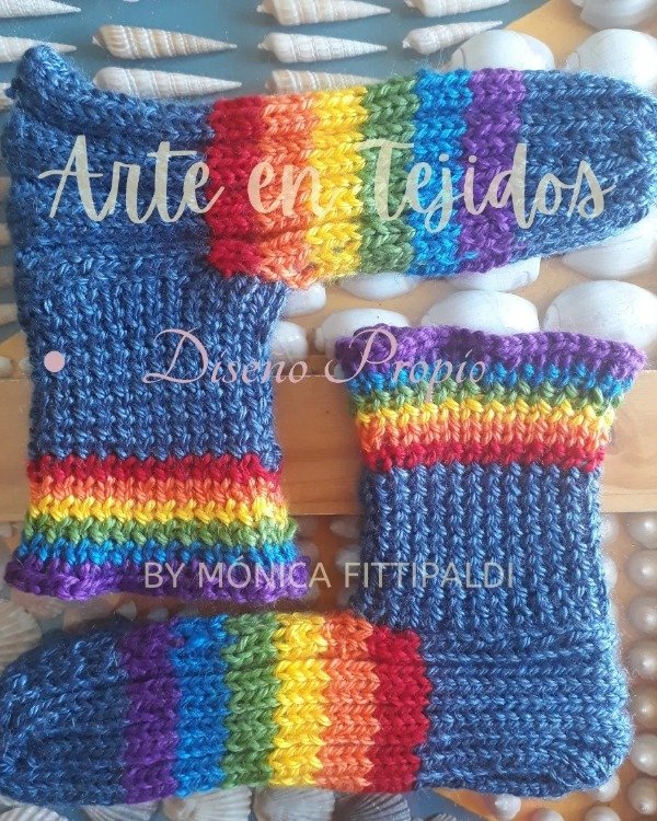 Producto - Medias arcoiris
