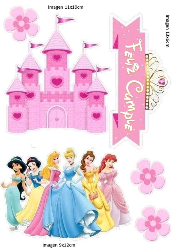 Producto - LAMINA PRINCESAS 6