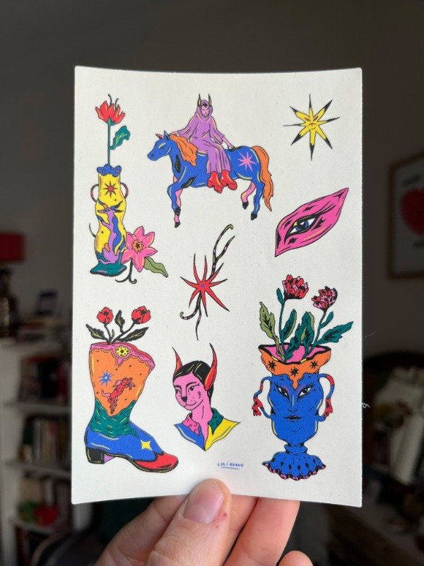 Producto - Stickers Elfas