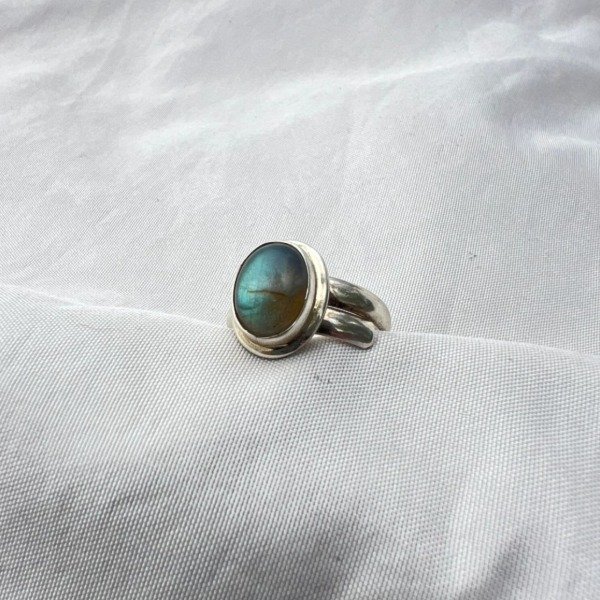 Producto - ANILLO LABRADORITA AJUSTABLE