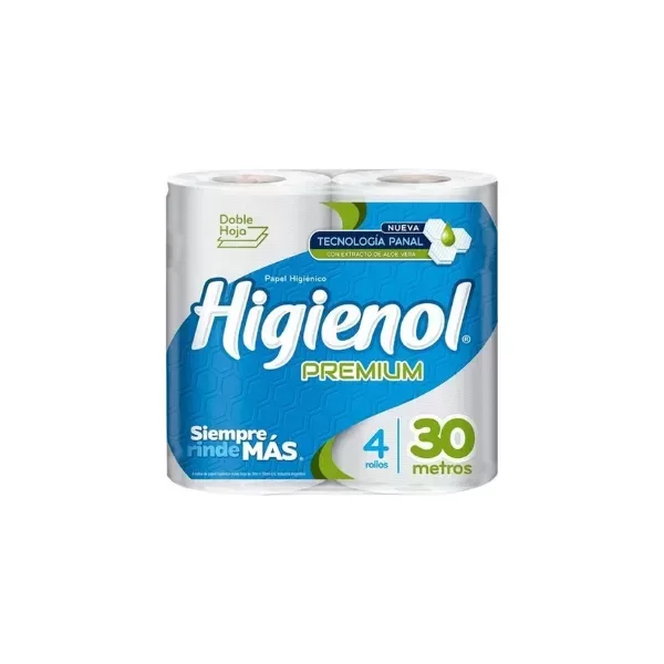 Producto - Papel Higienol premium 4 x 30 metros doble hoja
