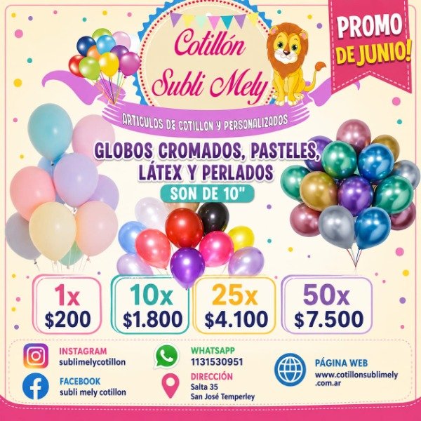 Producto - GLOBOS PERLADOS x1