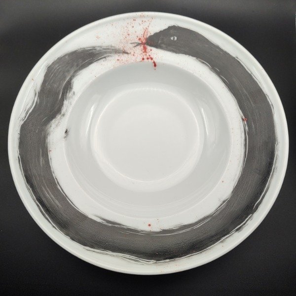 Producto - Juego 2 platos porcelana serpiente