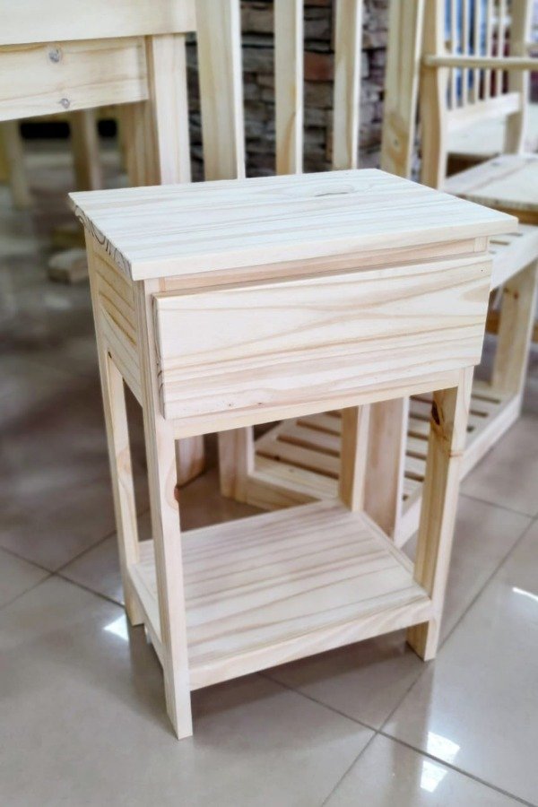 Producto - Mesa de luz Abierta 1 cajon