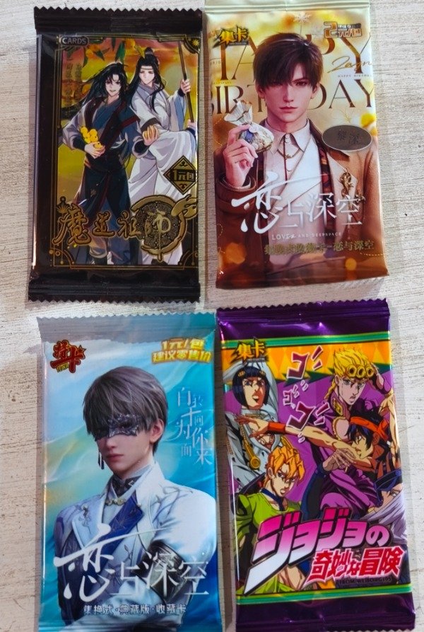 Producto - Gacha cartas