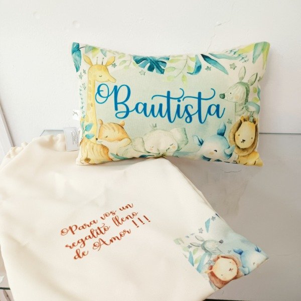 Producto - Almohadón personalizado selva soft