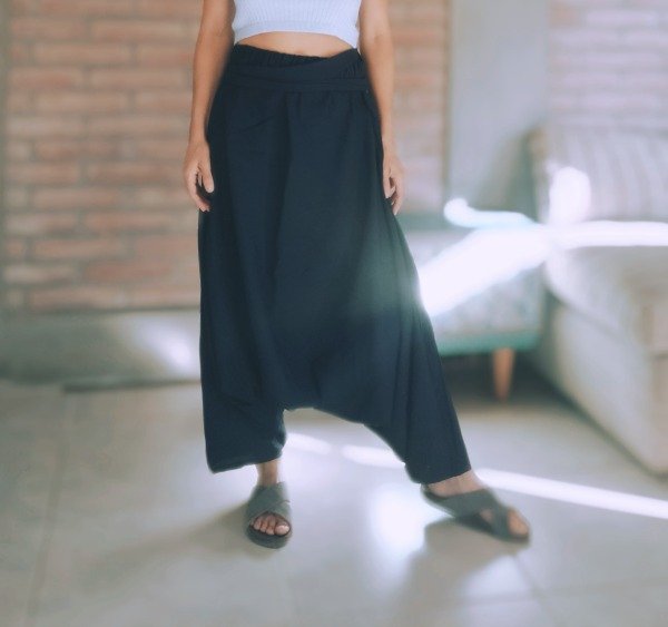 Producto - Babucha Triangulo Azul M