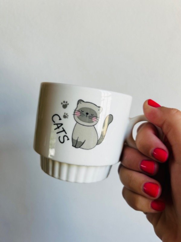 Producto - Torre de tazas Gatito grandes con soporte - 7