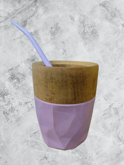Producto - Mate MADERATE con bombilla