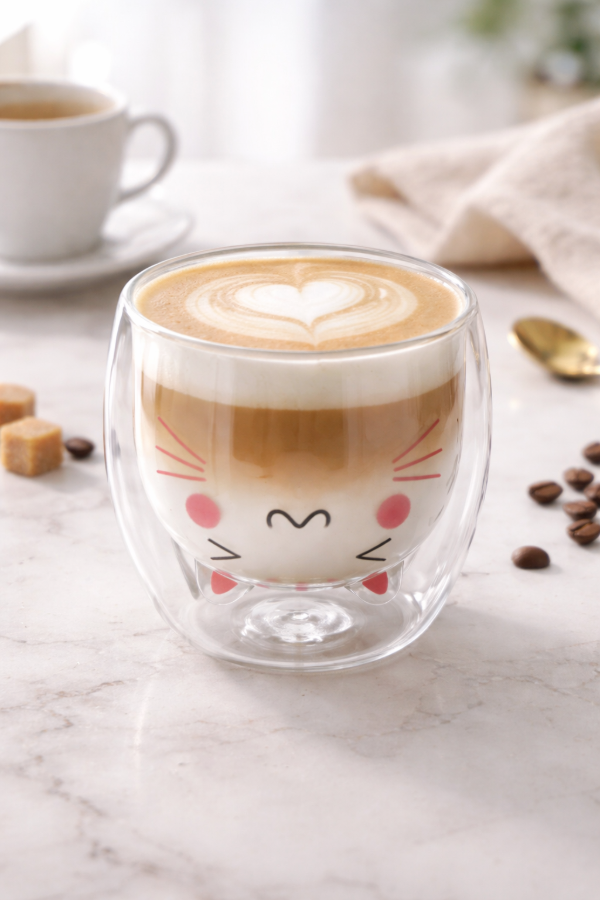Producto - Vaso doble fondo Gatito