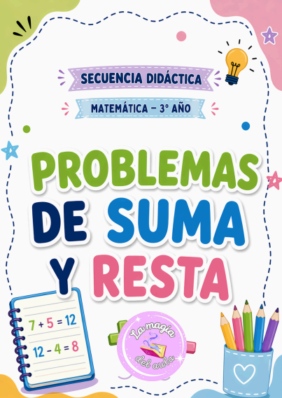 Producto - Secuencia didáctica "Sumas y restas" 3er año