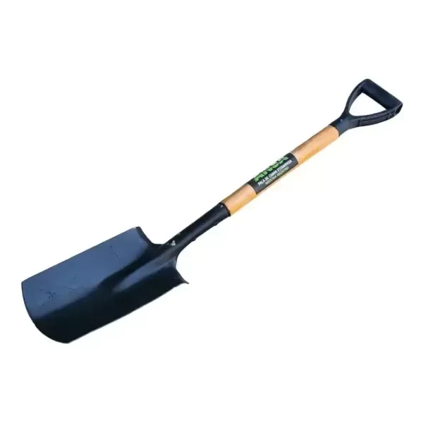 Producto - PALA DE PUNTA CHAPA ESTAMPADA CABO DE MADERA "Ansa"