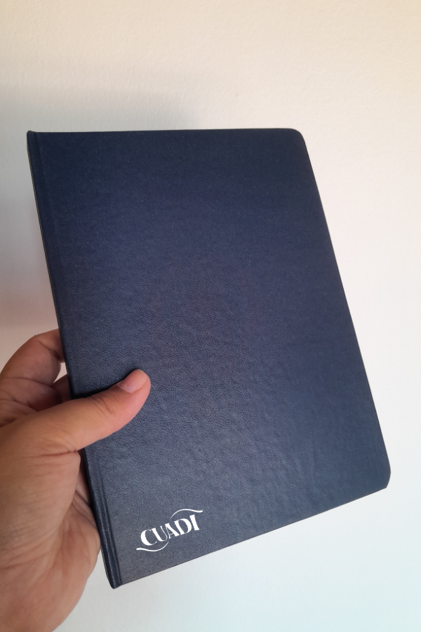 Producto - CUADERNO/JOURNAL AZUL MARINO - A5