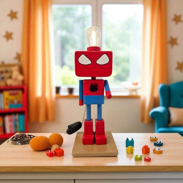 Producto - Velador Spiderman Artesanal