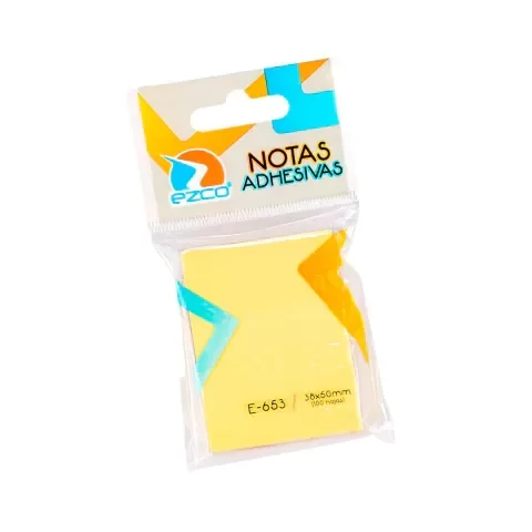 Producto - Notas adhesivas Ezco 38x50mm x100 hjs