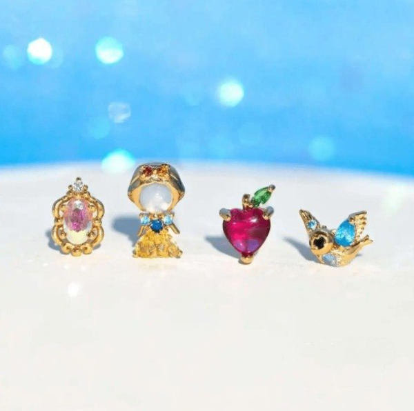 Producto - SET AROS BLANCANIEVES x4u