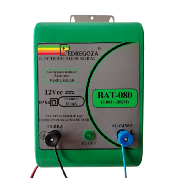 Producto - ELECTRIFICADOR RURAL 12V 20KM (0,80 JOULES)