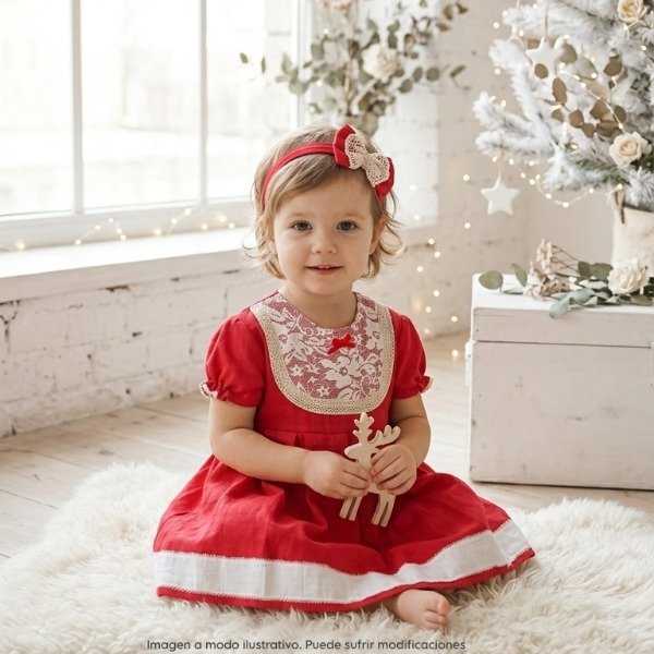 Producto - Vestido Navideño + vincha (2 años)