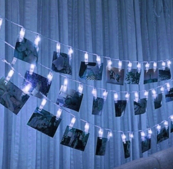 Producto - Lucecitas broches luz fría con enchufe