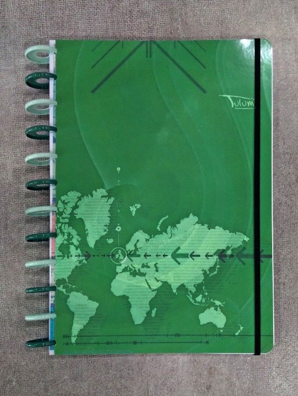 Producto - Cuaderno Inteligente Base A4 "XL" 100h (extensible a 200h) dis. mapa